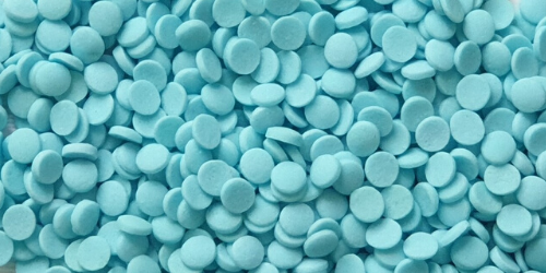 Round - Light Blue