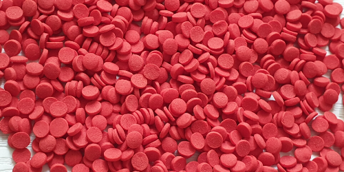 Round -Red