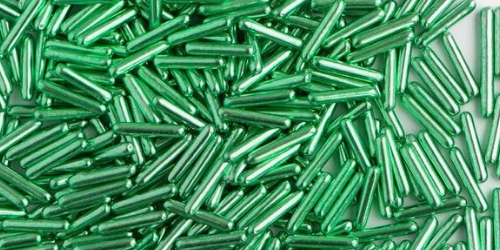 Macaron Rods-Silver-Green